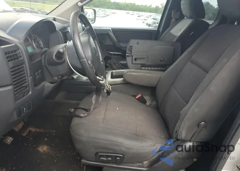 2012 Nissan Titan S из США, поврежденный, VIN 1N6AA0CC8CN301840